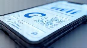 Interface preview of Quantum Hub productivity app with sleek dashboard